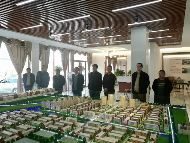 洛阳轴研科技股份有限公司副董事长梁波领导一行考察连城智造小镇烟店轴承产业园