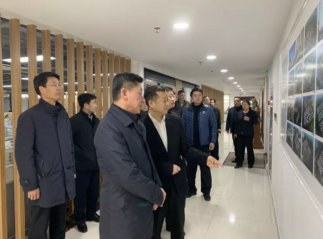 济南市副市长、公安局局长吴德生领导一行莅临幸福连城控股集团有限公司调研