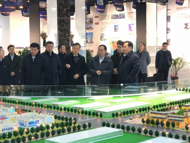 济阳区委书记吕灿华领导一行调研济北连城智造小镇