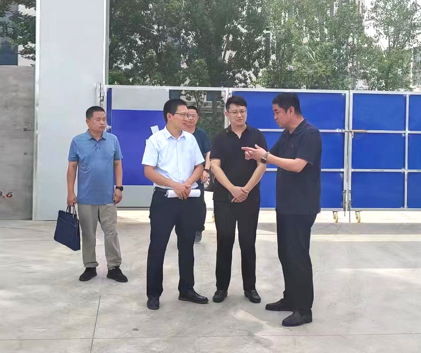 东丽区发改委党组书记、主任吴晓春一行调研幸福连城·天津智慧科技产业园
